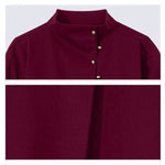 Loose-Fit Button-Up Shirt