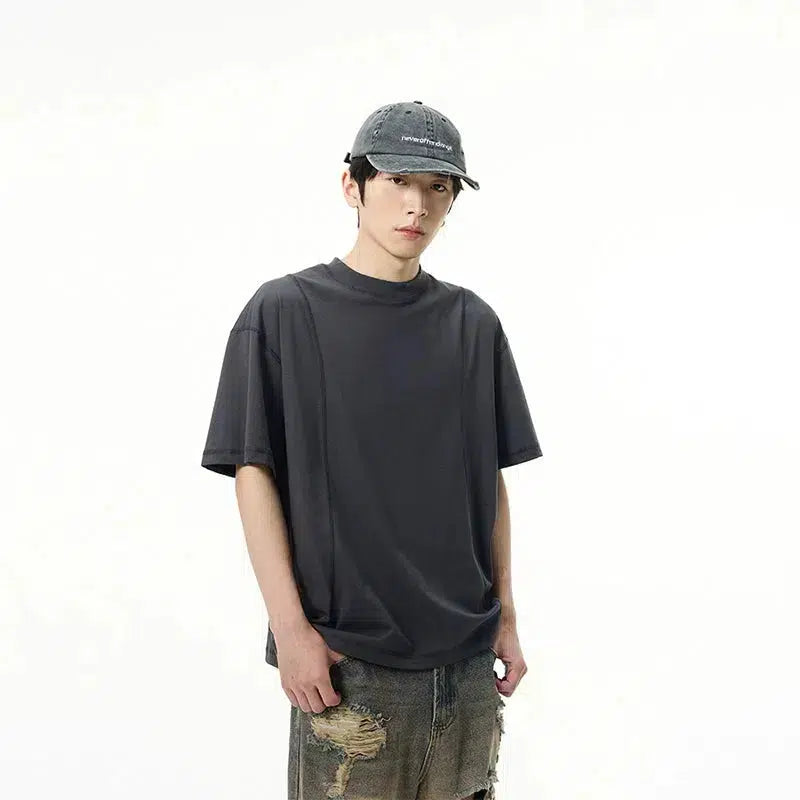 Loose Fit Crew Neck T-shirt