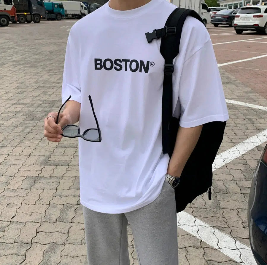 Loose Fit Crew Neck T-shirt