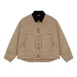 Dyed Washed Denim Jacket