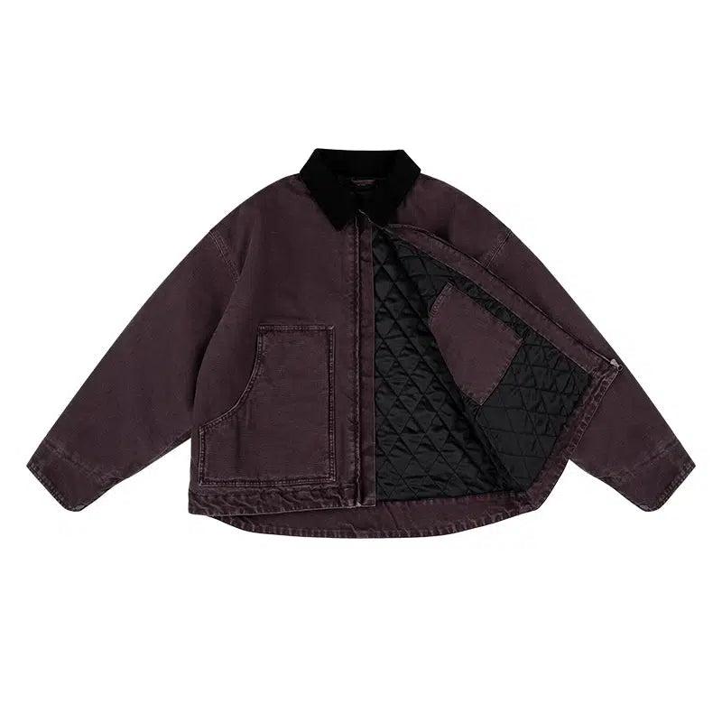 Dyed Washed Denim Jacket