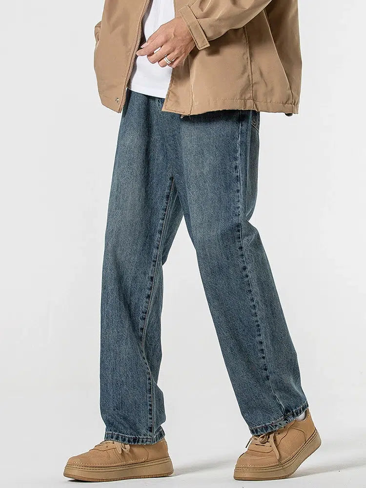 Loose Fit Denim Pants