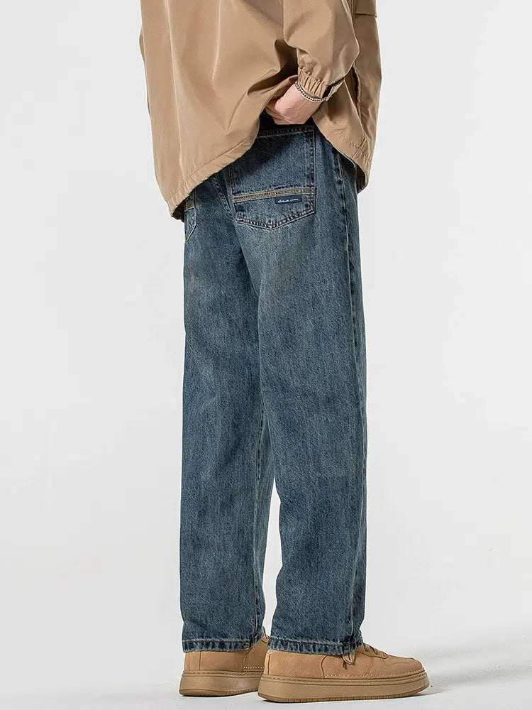 Loose Fit Denim Pants