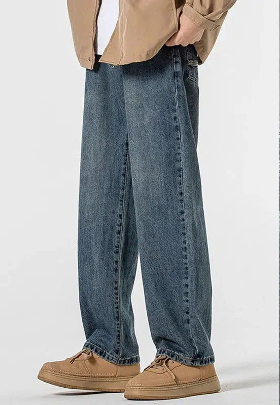 Loose Fit Denim Pants