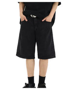 Loose Fit Denim Shorts