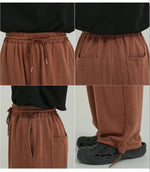 Loose Fit Drawstring Pants