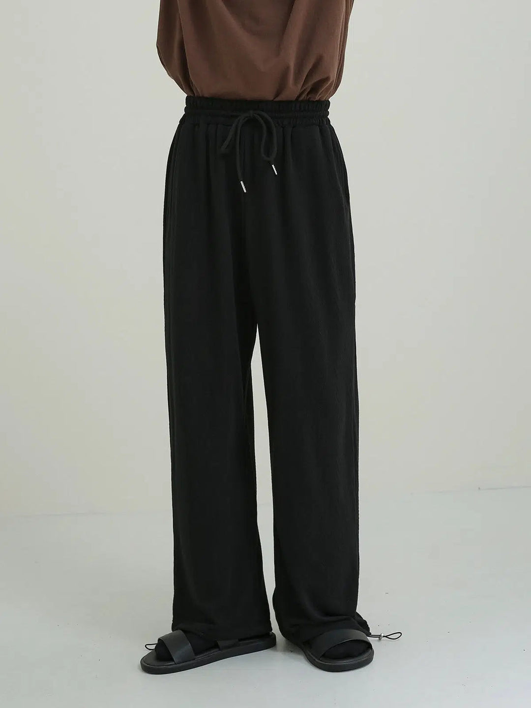 Loose Fit Drawstring Pants