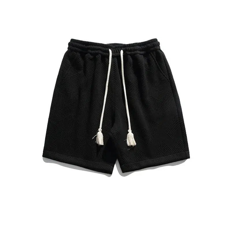 Loose Fit Drawstring Shorts