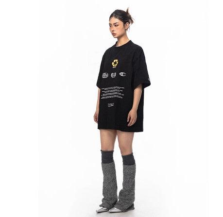 Loose Fit Eco-friendly Logo Printed T-shirt