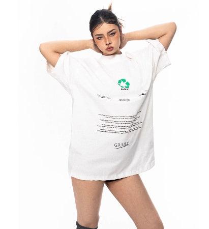 Loose Fit Eco-friendly Logo Printed T-shirt