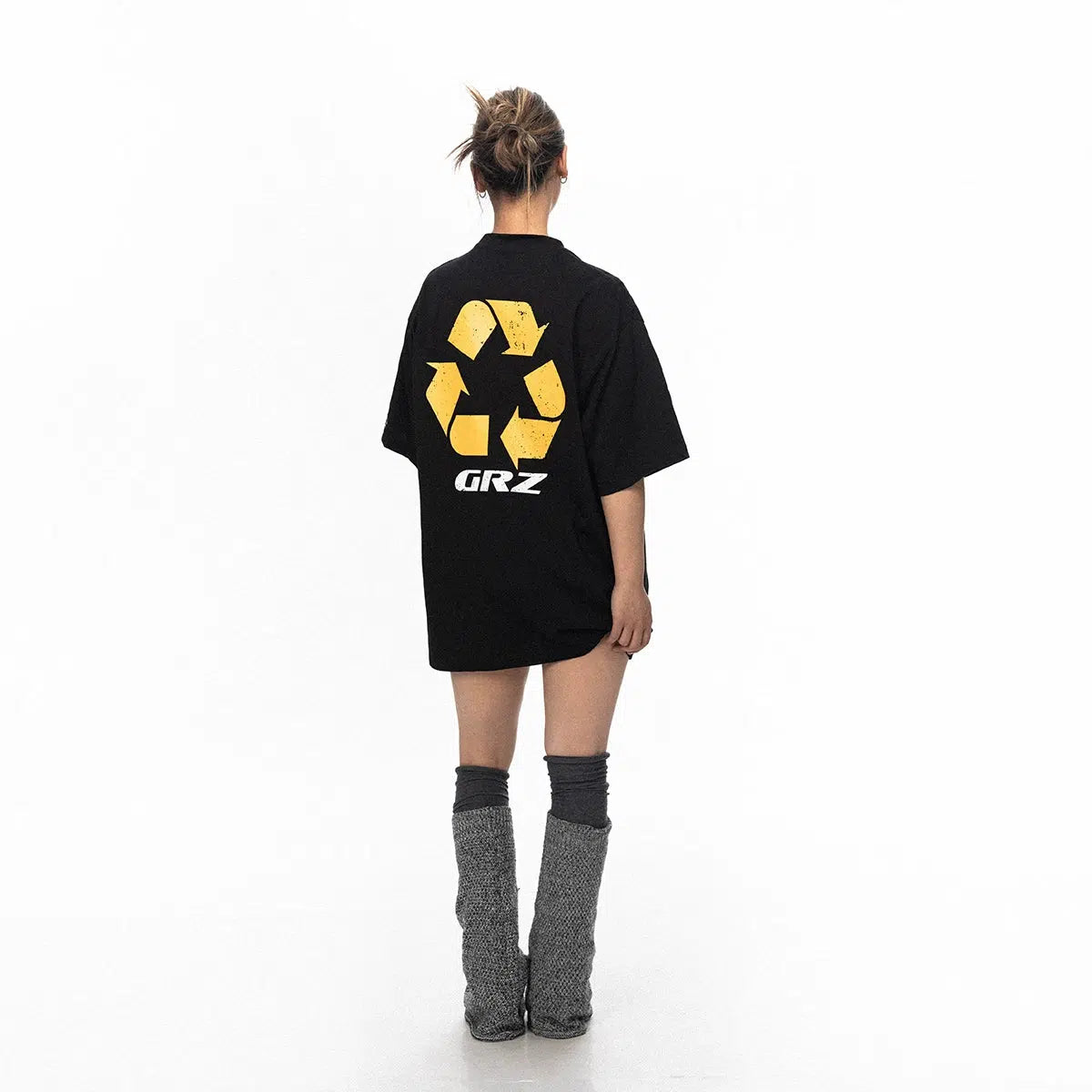 Loose Fit Eco-friendly Logo Printed T-shirt