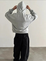 Loose Fit Hooded Pullover
