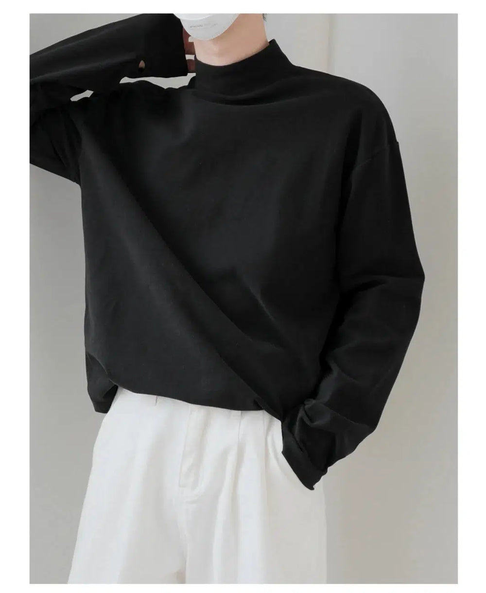 Loose Fit Long Sleeve T-shirt