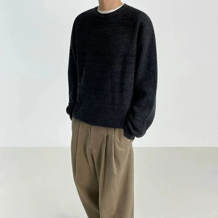 Loose Fit Pullover Sweater
