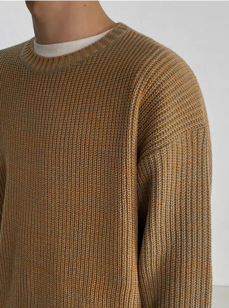 Loose Fit Pullover Sweater