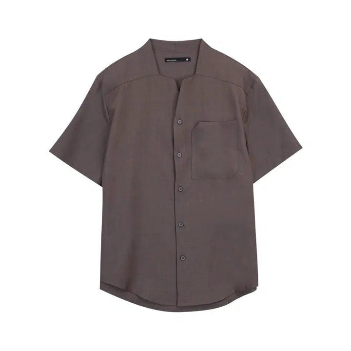Loose Fit Short Sleeve Shirt