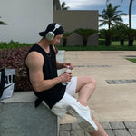 Loose Fit Side Slit Tank Top