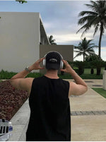 Loose Fit Side Slit Tank Top