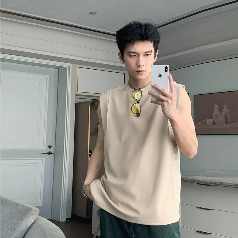 Loose Fit Sleeveless Tank Top