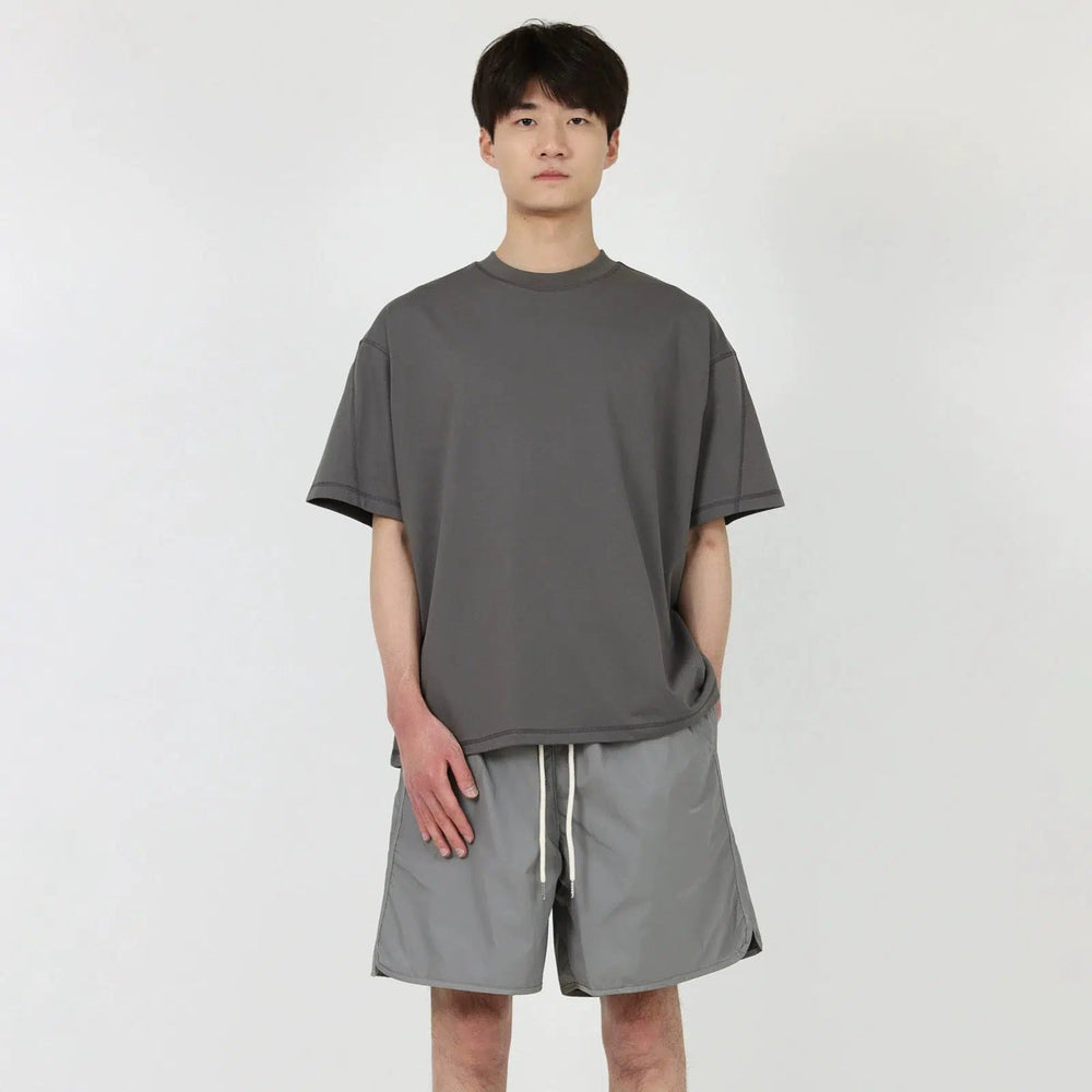 Loose Fit Solid Color T-shirt