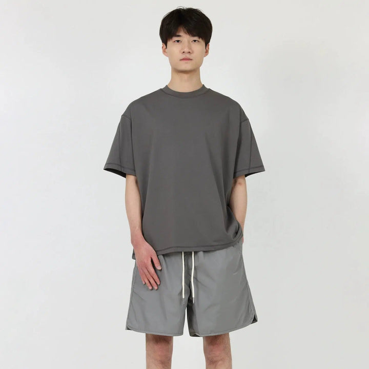 Loose Fit Solid Color T-shirt