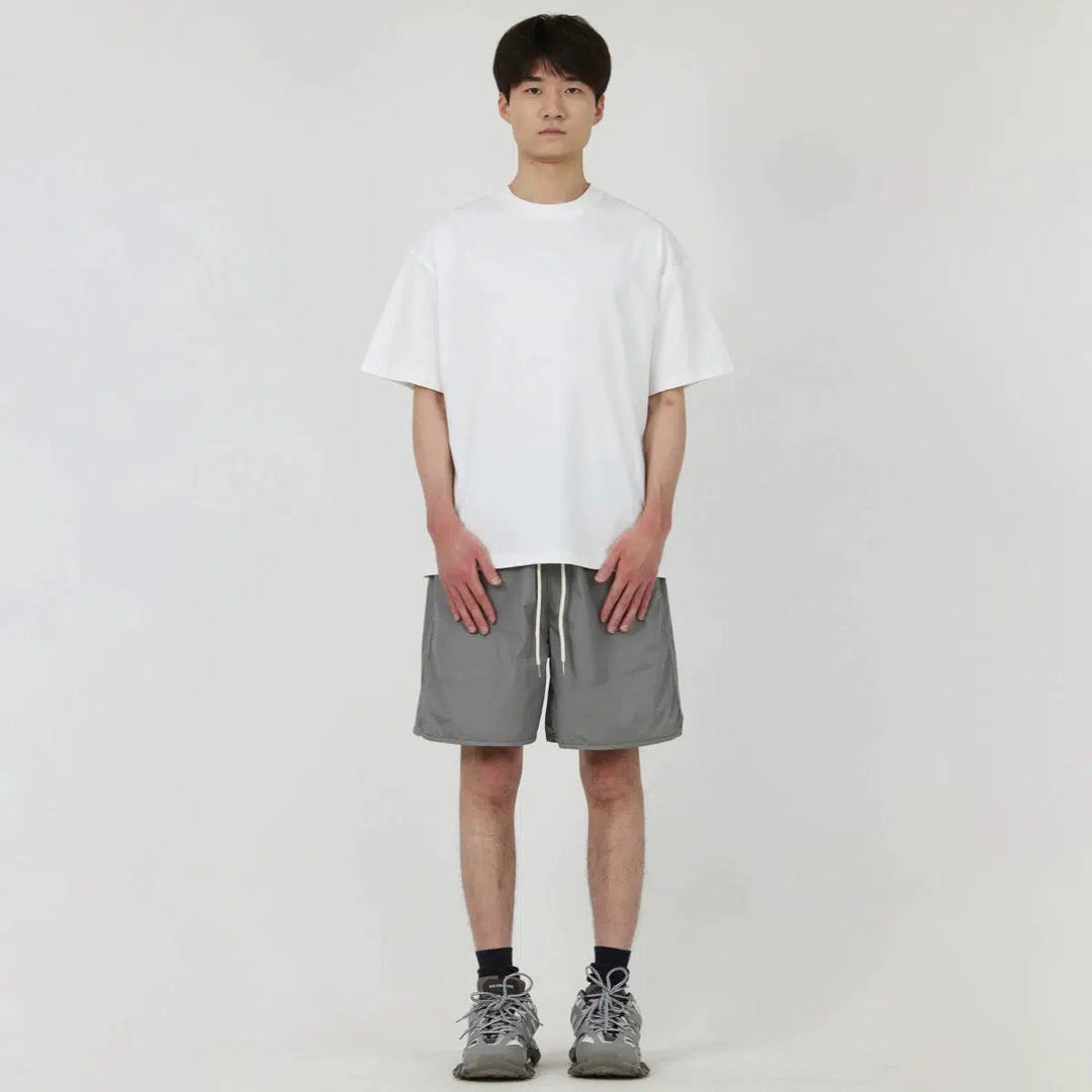 Loose Fit Solid Color T-shirt