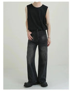 Loose Fit Solid Color Tank Top