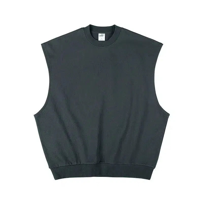 Loose Fit Solid Color Tank Top