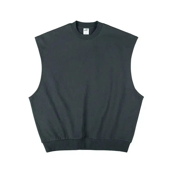 Loose Fit Solid Color Tank Top