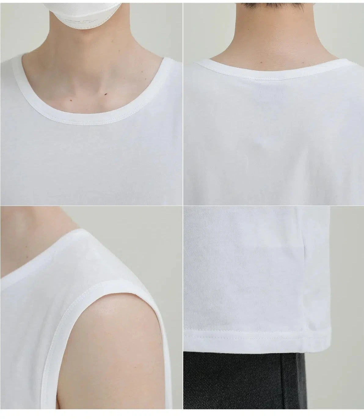 Loose Fit Solid Color Tank Top