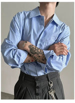 Loose Fit Striped Shirt