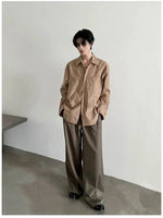 Loose Fit Striped Shirt