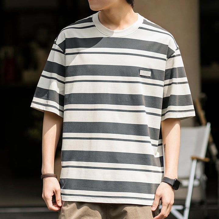 Loose Fit Striped T-shirt