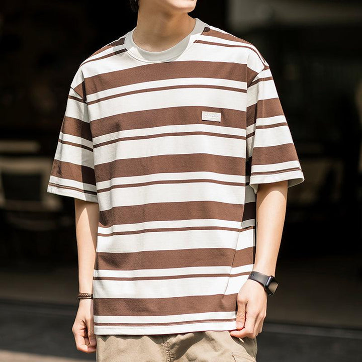 Loose Fit Striped T-shirt