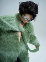 Gradient Sweater with Scarf