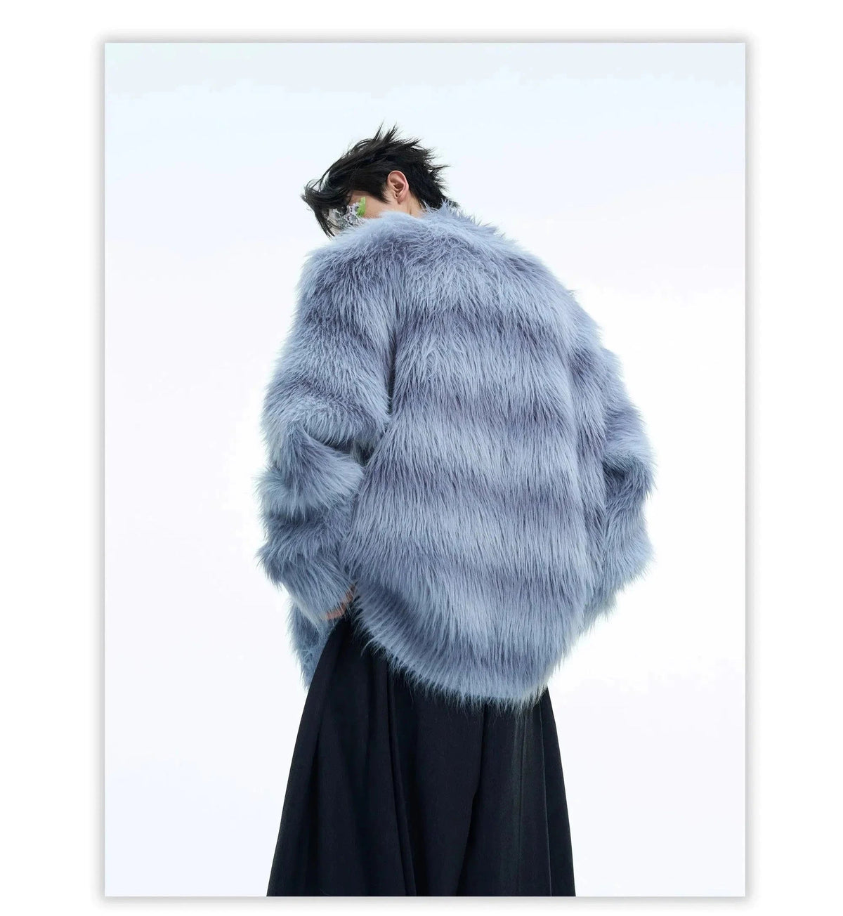 Gradient Sweater with Scarf