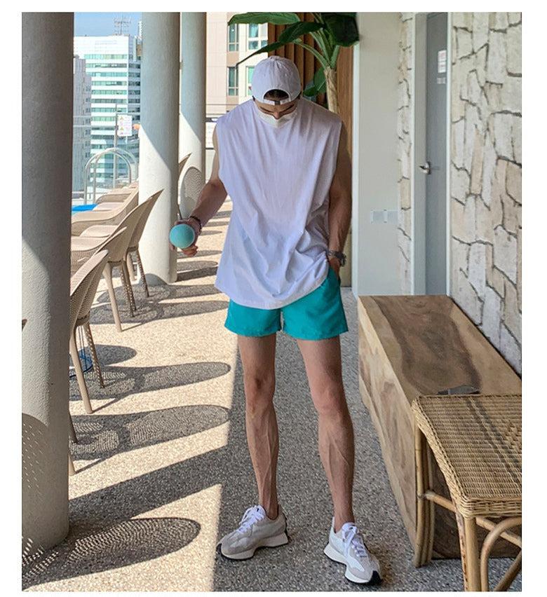 Loose Fit Track Tank Top