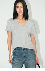 Loose Fit V-neck T-shirt