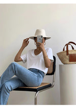 Loose Fit V-neck T-shirt