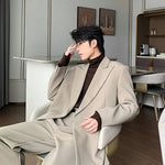 Loose Lapel Collar Suit Costume