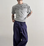 Loose Letter Printed T-shirt