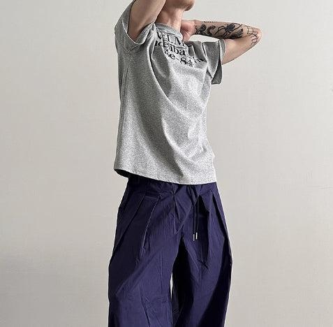 Loose Letter Printed T-shirt