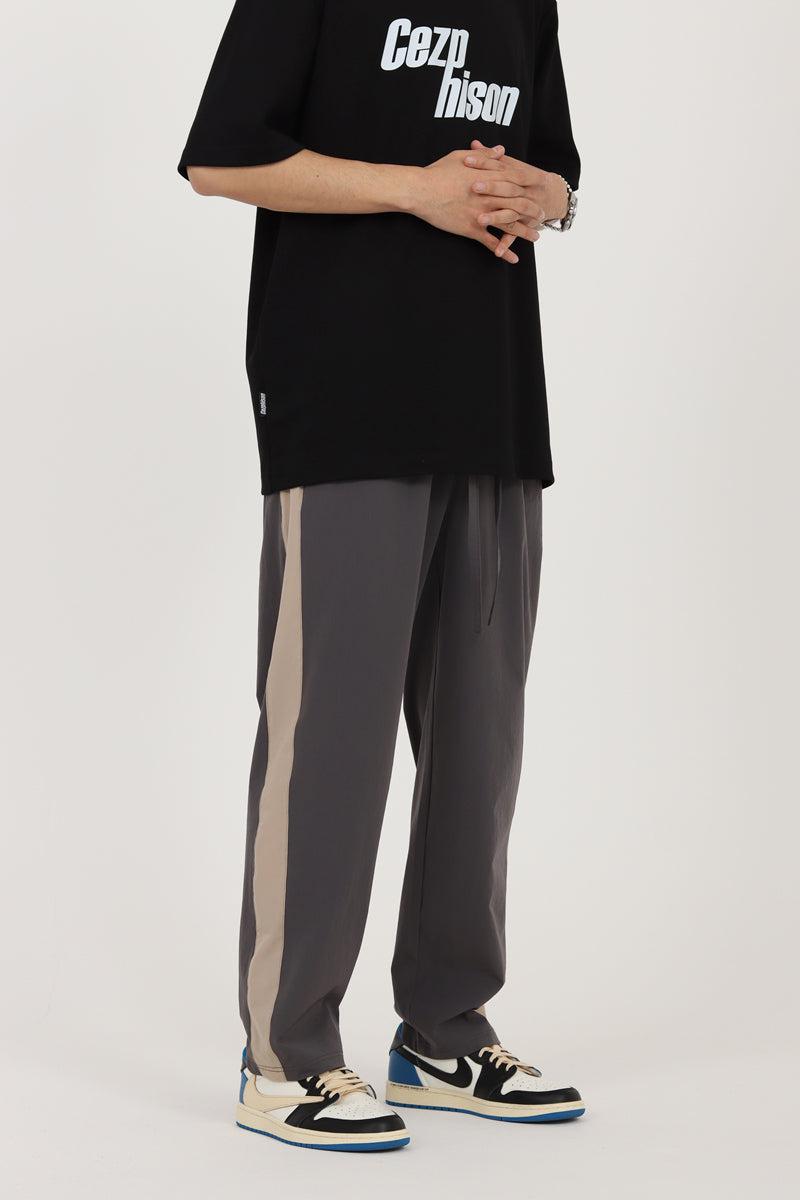 Loose Side Stripe Track Pants