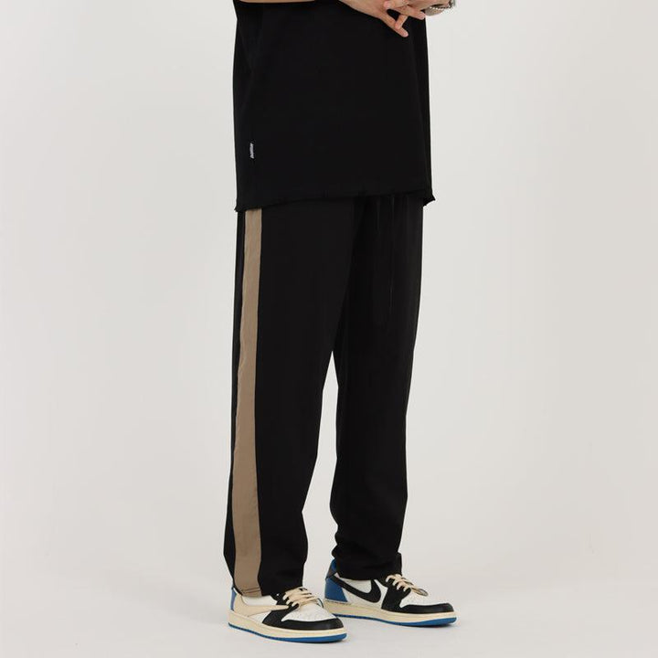 Loose Side Stripe Track Pants
