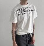 Loose Unisex Printed T-shirt