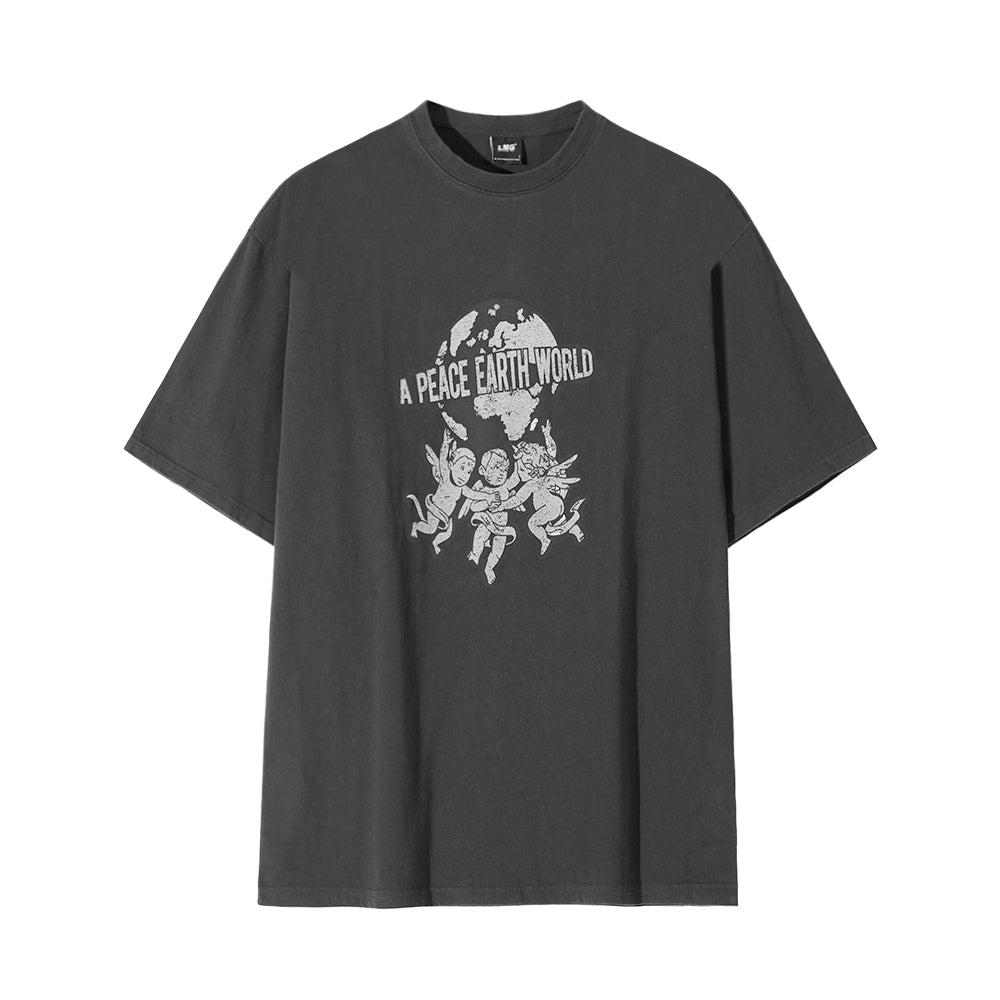Loose-fit Angel Print T-shirt