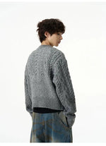 Loose-fit Cable Knit Sweater