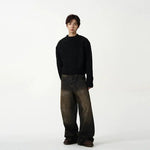 Loose-fit Cable Knit Sweater