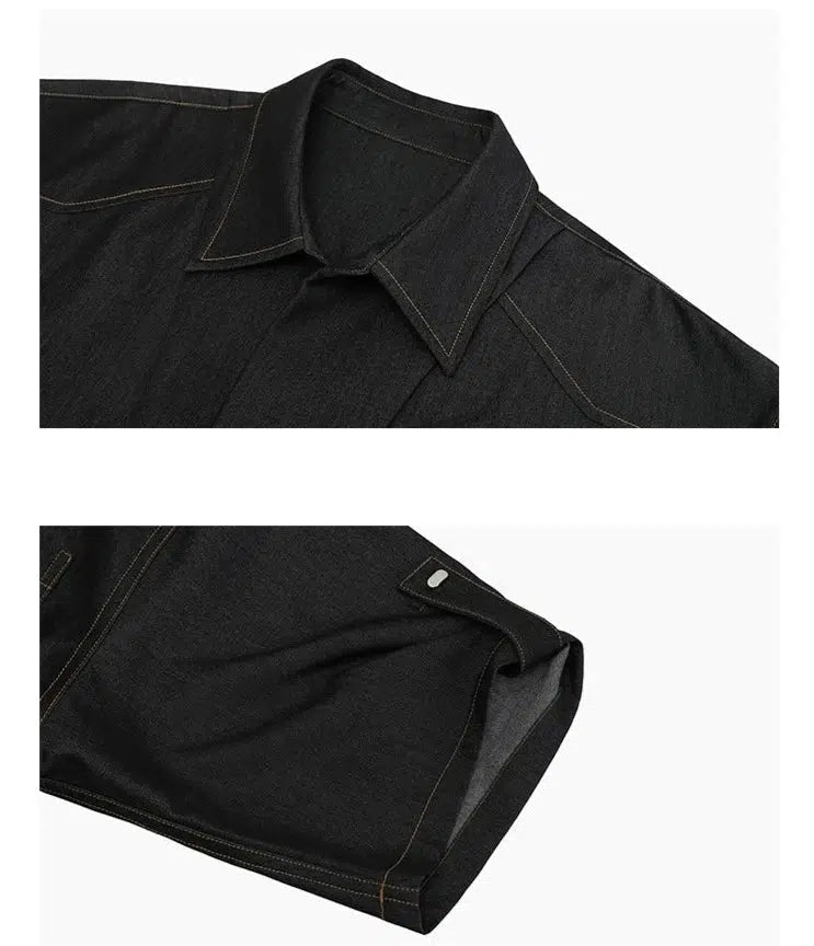 Loose-fit Chambray Shirt