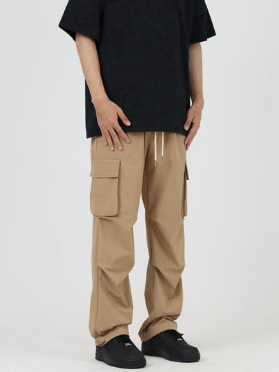 Loose-fit Drawstring Cargo Pants – The Korean Fashion